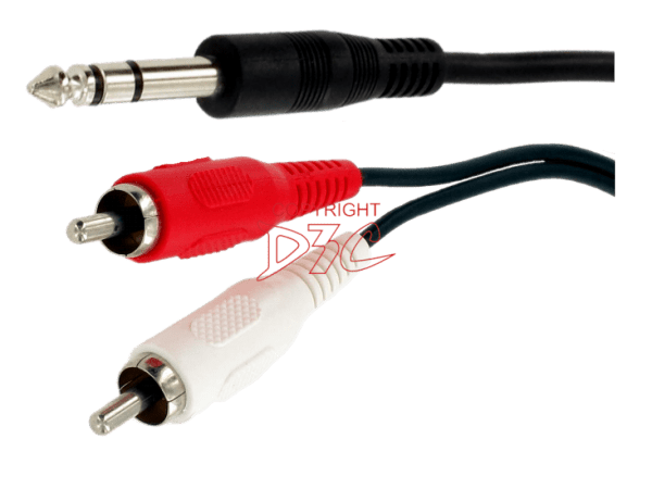 Cordon "шт.3,5ст-2шт. RCA " 5m (BNC)