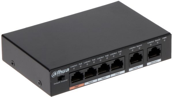Switch PoE Dahua DH-PFS3006-4ET-60