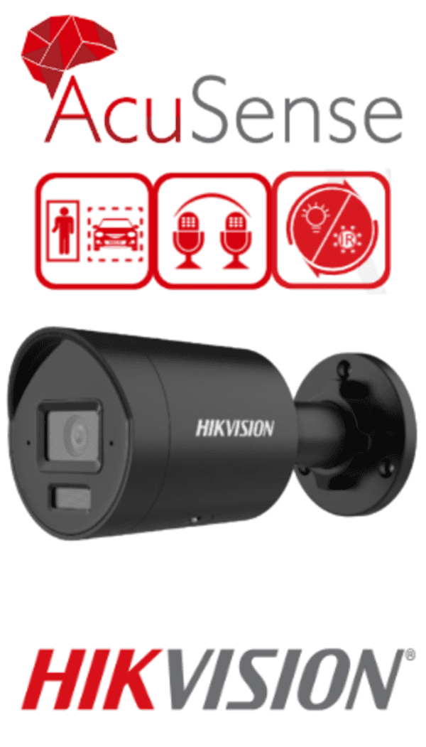 DS-2CD2063G2-LI2U IP Camera (Bullet 6Mpx 2.8mm) BLACK